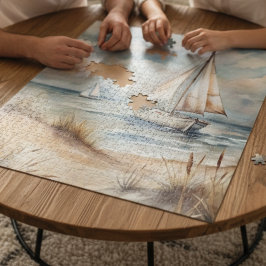 Puzzle Acuarela de Vela Pacífica