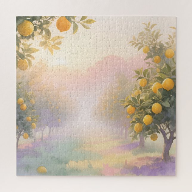 Puzzle Acuarela del limonar (Vertical)