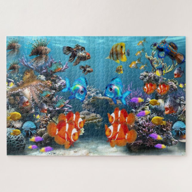 Puzzle Acuario (Horizontal)