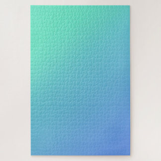 Puzzle Acuario de verano - Gradiente Verde azulado simple