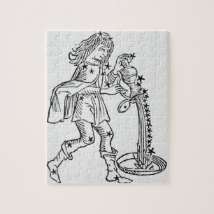 Puzzle Acuario (el portador de agua) un ilustracion de