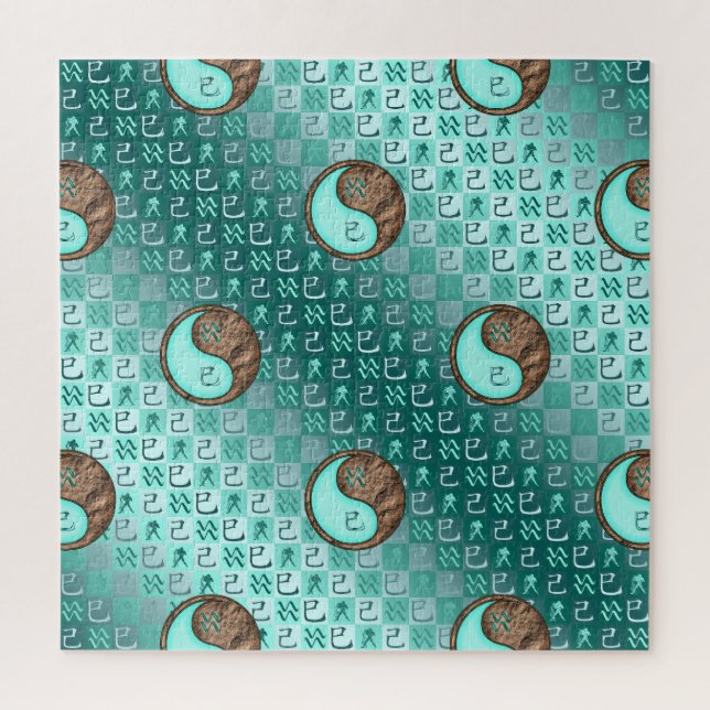 Puzzle Acuario & Serpiente de Tierra (Vertical)