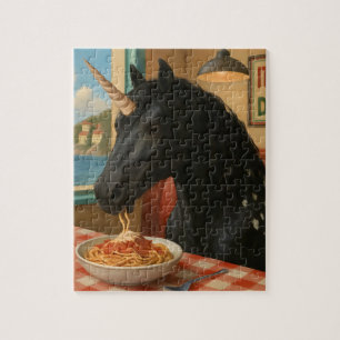 Puzzle Adorable Appaloosa Unicorn Comer Pasta