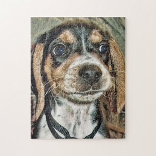 Puzzle Adorable Beagle Puppy