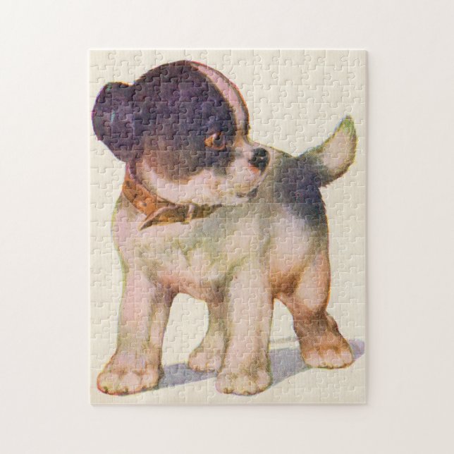 Puzzle adorable cachorro no 1 (Vertical)