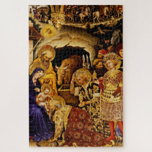 Puzzle Adoración de los Magos por Gentile da Fabriano