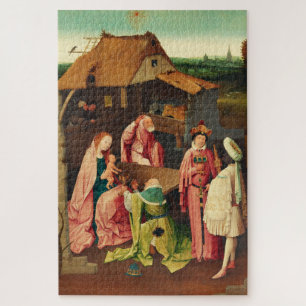 Puzzle Adoración de los Magos por Hieronymus Bosch