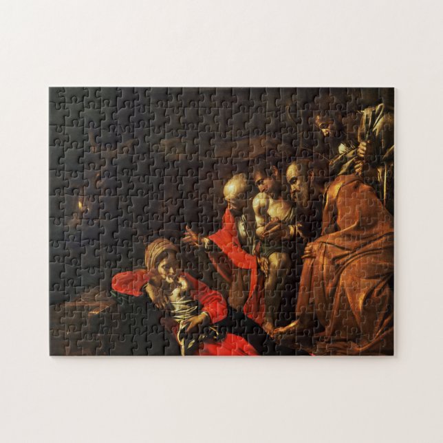 Puzzle Adoración de los Pastores (Caravaggio) (Horizontal)
