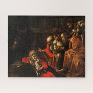 Puzzle Adoración de los Pastores (Caravaggio)