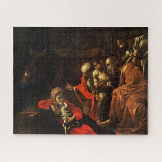 Puzzle Adoración de los Pastores (Caravaggio)
