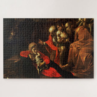 Puzzle Adoración de los Pastores (Caravaggio)