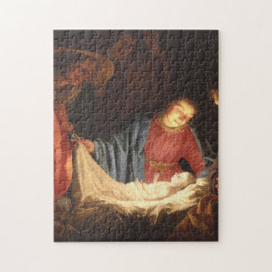 Puzzle Adoración de los Pastores - Honorífico