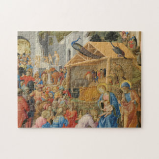 Puzzle Adoración de Magi Fra Angelico Fra Filippo Lippi