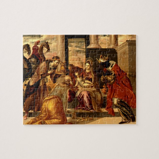 Puzzle Adoración del Magi - Greco (Horizontal)