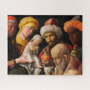 Puzzle Adoración del Magi por Andrea Mantegna