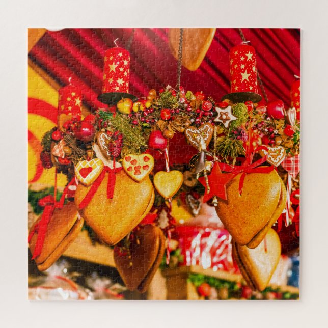 Puzzle adorno de Navidad (Horizontal)