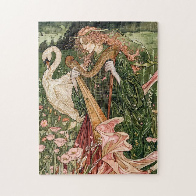 Puzzle Aengus dios celta del Amor y la Belleza (Vertical)