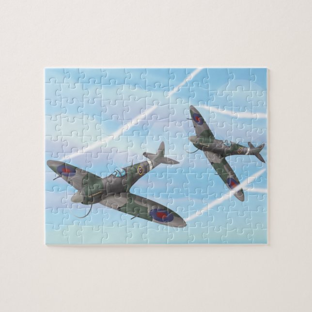 Puzzle Aeronave Vintage (Horizontal)