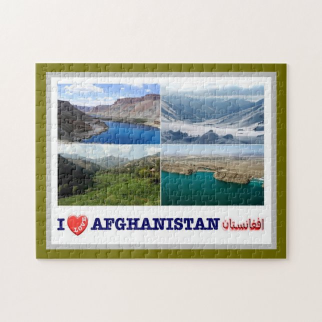 Puzzle Afganistán - Paisajes - Me encanta - (Horizontal)