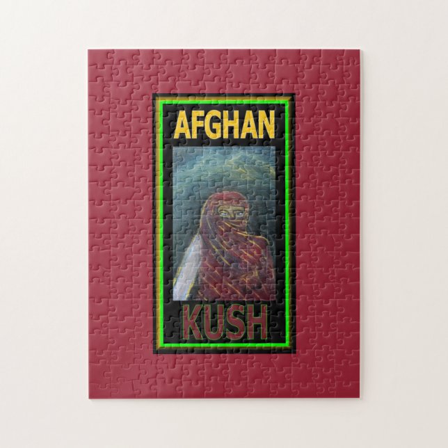 PUZZLE AFGHAN KUSH (Vertical)