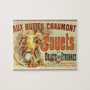 Puzzle Afiche de juguete francés se une a amigos