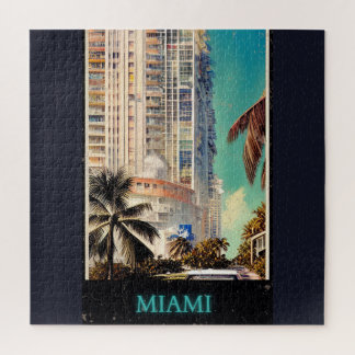 Puzzle Afiche de Miami