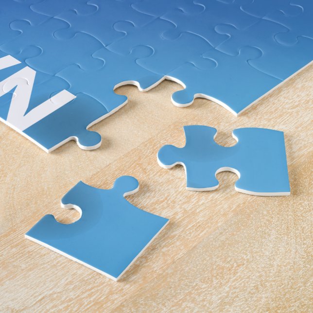 Puzzle Afiche de viaje de Ciudad del Cabo de Sudáfrica (Lado)