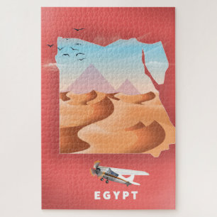 Puzzle Afiche de viaje de Egipto