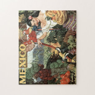 Puzzle Afiche de Viaje de México