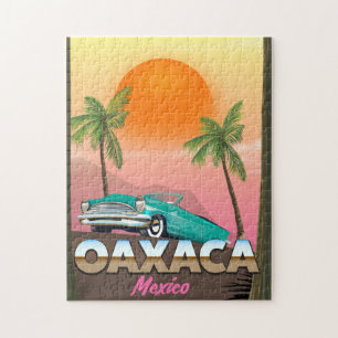 Puzzle Afiche de viaje de Oaxaca México