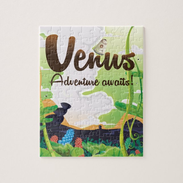 Puzzle Afiche de viaje de Venus Adventure (Vertical)