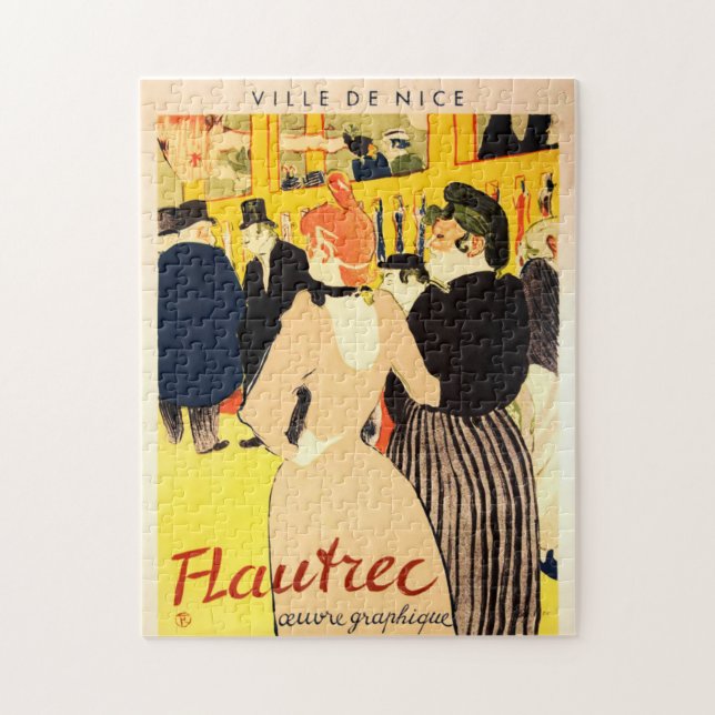 Puzzle Afiche original de época Toulouse Lautrec (Vertical)