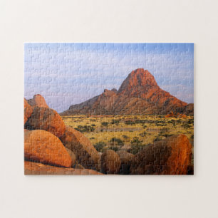 Puzzle Afloramiento rocoso y llanura, Spitzkoppe, Erongo