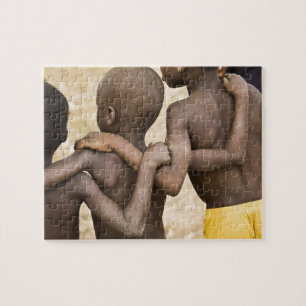 Puzzle África, África Occidental, Ghana, Yendi. Toma de c