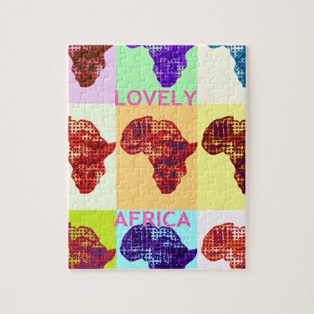PUZZLE ÁFRICA AMABLE (Vertical)