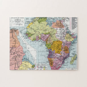 PUZZLE ÁFRICA DIVIDIDA, 1914