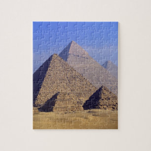 Puzzle África, Egipto, El Cairo, Giza. Grandes pirámide
