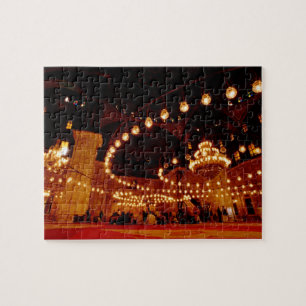 Puzzle África, Egipto, El Cairo, la mezquita Muhammad Ali