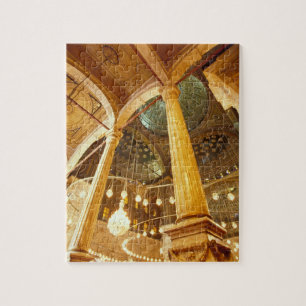 Puzzle ÁFRICA, Egipto, El Cairo, Mezquita Muhammad Ali