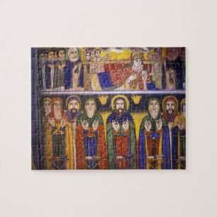 Puzzle África, Etiopía. Obras de arte que representan apó