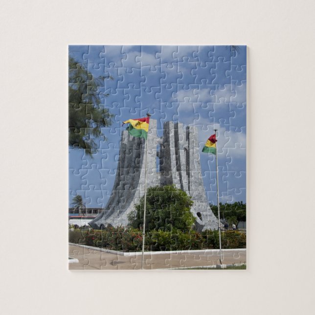 Puzzle África, Ghana, Accra. Mausoleo de Nkrumah, final 3 (Vertical)