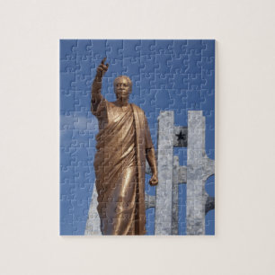 Puzzle África, Ghana, Acra. Mausoleo de Nkrumah, final