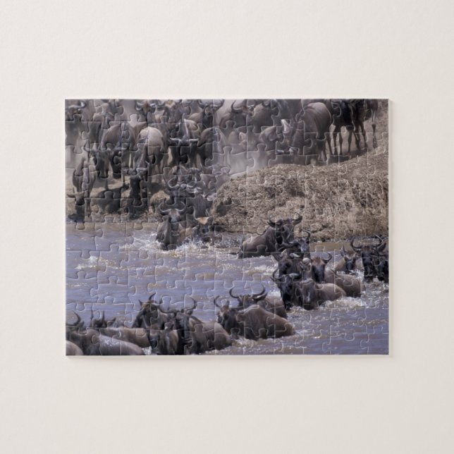 Puzzle África, Kenia, Parque Nacional Masai Mara. (Horizontal)