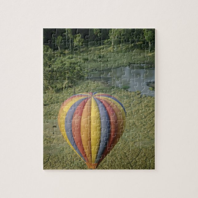 Puzzle África, Kenya, Reserva Nacional Masai Mara, 3 (Vertical)