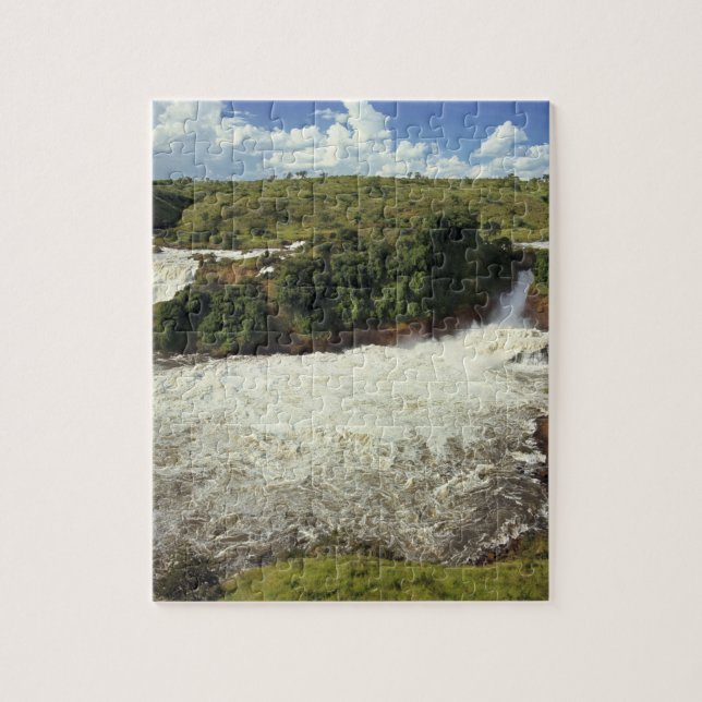 Puzzle África, Uganda, Parque Nacional de las Cataratas M (Vertical)