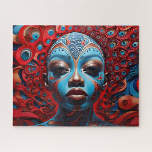 Puzzle Afrofuturismo :Vibrante belleza y patrimonio afric