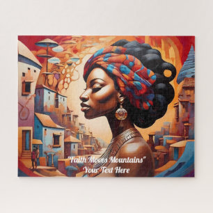Puzzle Afrofuturismo :Vibrante belleza y patrimonio afric