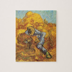 Puzzle Agavilladora (según Millet) de Vincent van Gogh