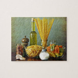Puzzle aglio, olio e peperoncino (ajo, aceite y chile)