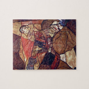 Puzzle Agonía, La lucha de la muerte por Egon Schiele